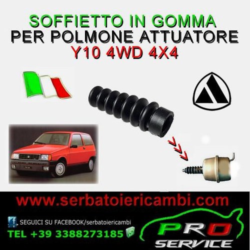 Soffietto gomma esterno per - in,