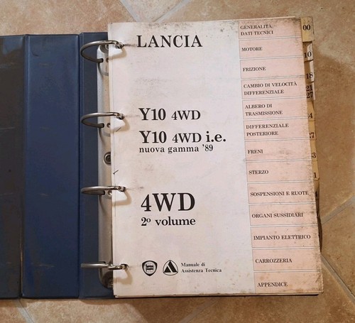 Lancia 4wd manuale - 4wd,