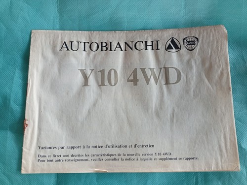 Y10 4wd autobianchi - 4wd,