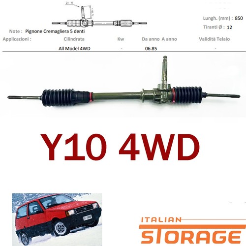 Autobianchi y10 4wd scatola - y10,