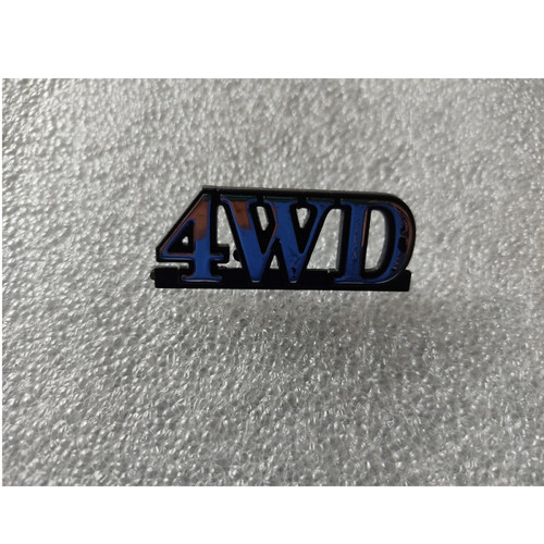 Scritta 4wd autobianchi y10 - scritta,