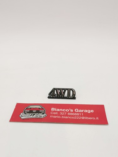 Scritta logo lancia - lancia, 4wd
