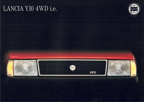 Brochure catalogo lancia y10 - catalogo,