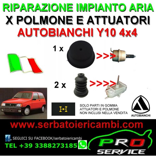 Y10 4wd guarnizioni - , cuffia